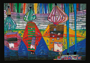 Kolmannen ihon esiin nousu tekijältä Friedensreich Hundertwasser